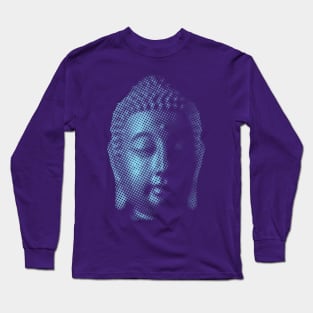 Big Blue Buddha Long Sleeve T-Shirt